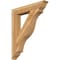 Ekena Millwork Funston Traditional Rough Sawn Bracket, Western Red Cedar, 6"W x 38"D x 46"H BKT06X38X46FST01RWR - alternate 1